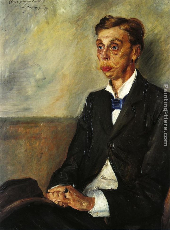 Portrait of Eduard, Count Keyserling painting - Lovis Corinth Portrait of Eduard, Count Keyserling art painting